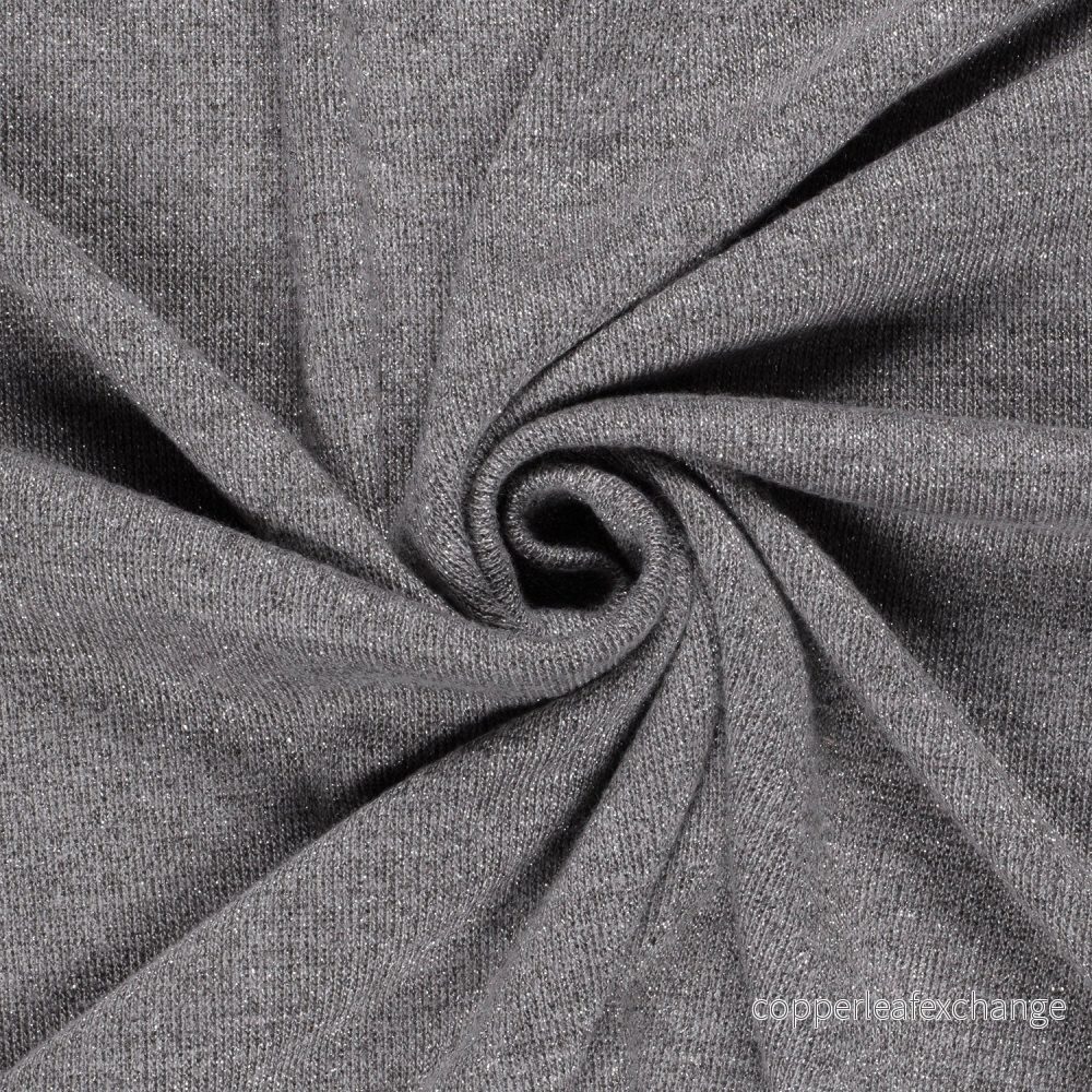 Heavy Knit Melange – Knit – Glitter – Grey Heavy Knit Melange – Knit – Glitter – Grey