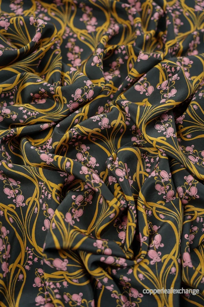 Liberty – Silk – Kensington Crêpe de chine – Bluebell Liberty – Silk – Kensington Crêpe de chine – Bluebell