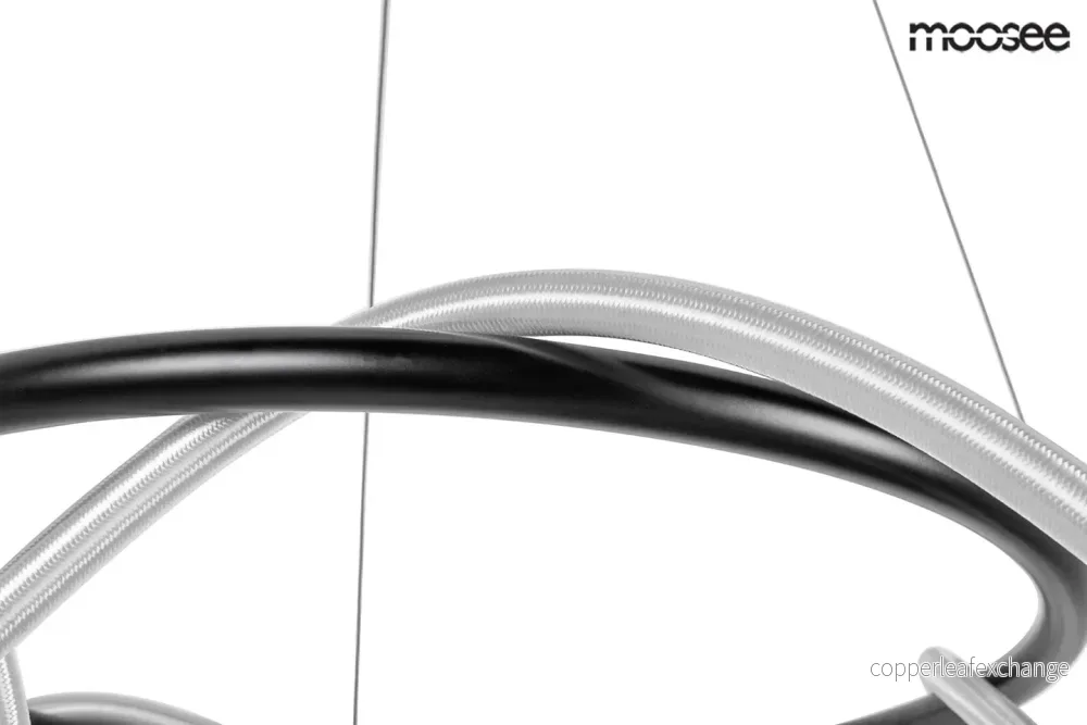 Taklampa MOOSEE - SERPIENTE 60, svart - Bild 3