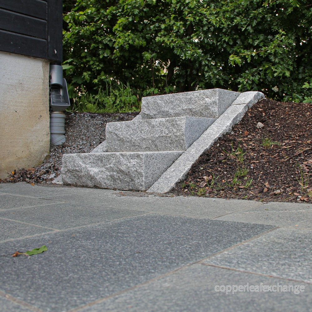Stentrappa Bergama Granit Premium Grå 500x350x150 - Bild 2