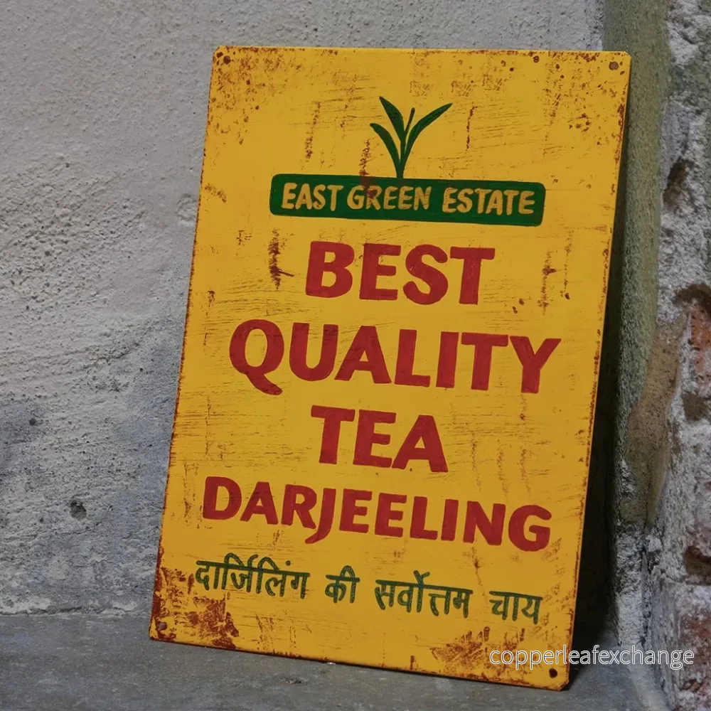 Indisk skylt - Best Quality Tea
