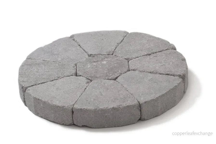 Rustik Mittsten Grå 118x118x50 Rustik Mittsten Grå 118x118x50