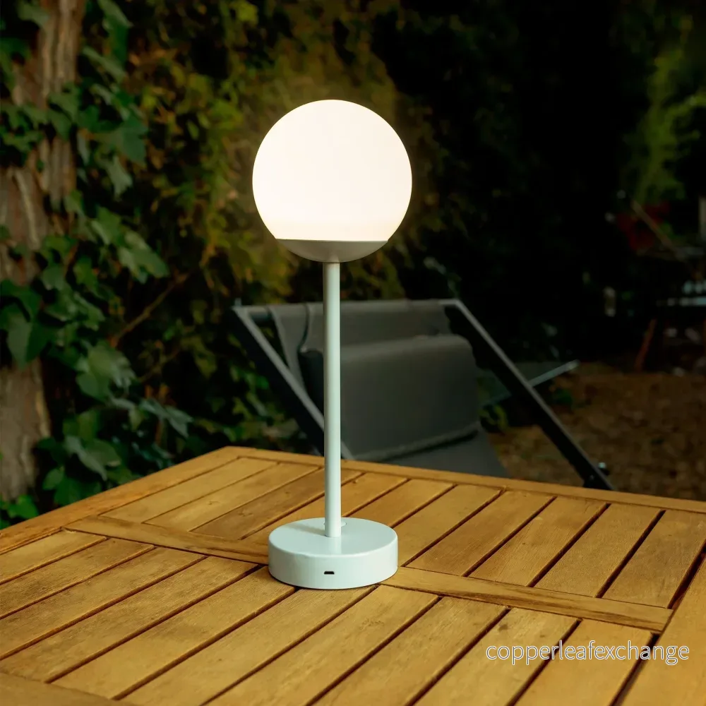 Bordslampa NEW GARDEN - NORAI SLIM 35 BATTERY, rosa/guld - Bild 3