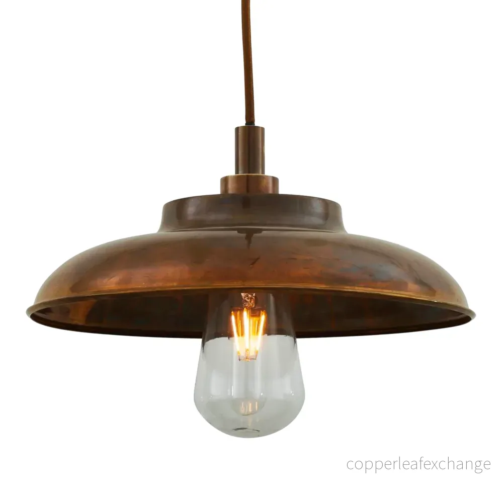 DARYA – Brass Factory Pendant Light 32cm IP65 DARYA – Brass Factory Pendant Light 32cm IP65
