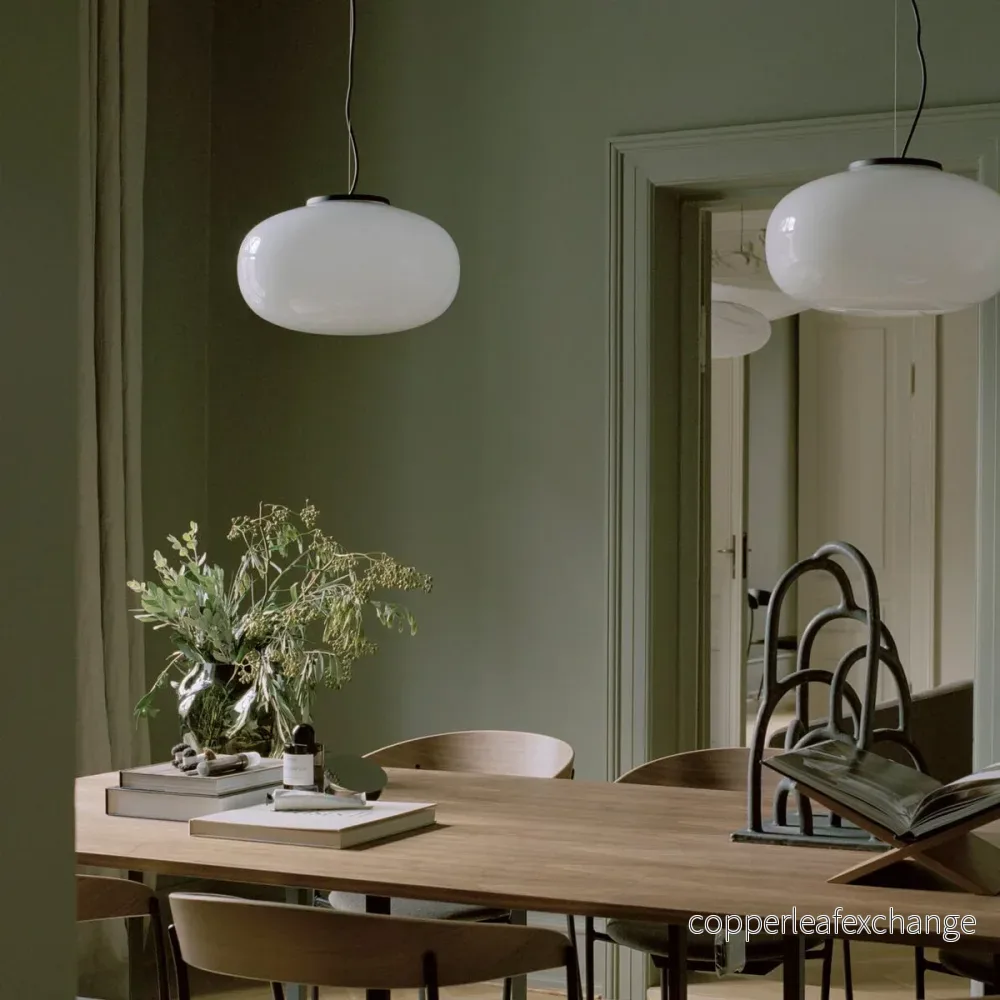 Taklampa Karl-Johan, Opalglas - Bild 2