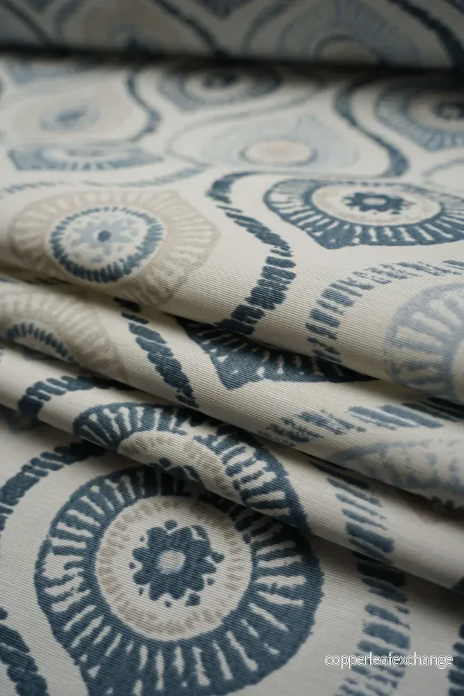 Deadstock – Cotton – Canvas – Batik – Blue – DI46 Deadstock – Cotton – Canvas – Batik – Blue – DI46
