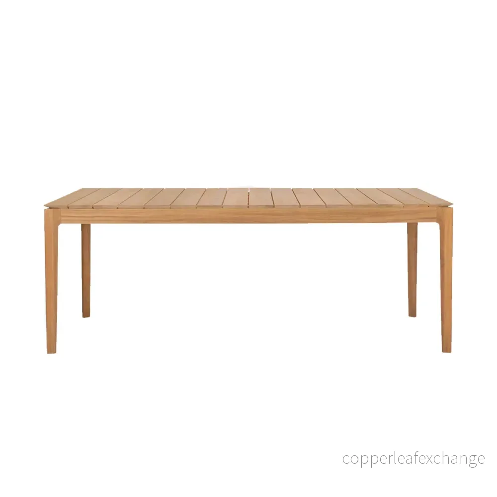 Utemöbel Matbord Bok, Teak