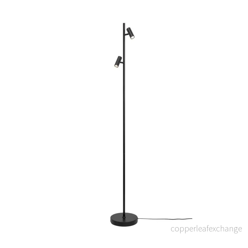 Golvlampa Spot, Svart