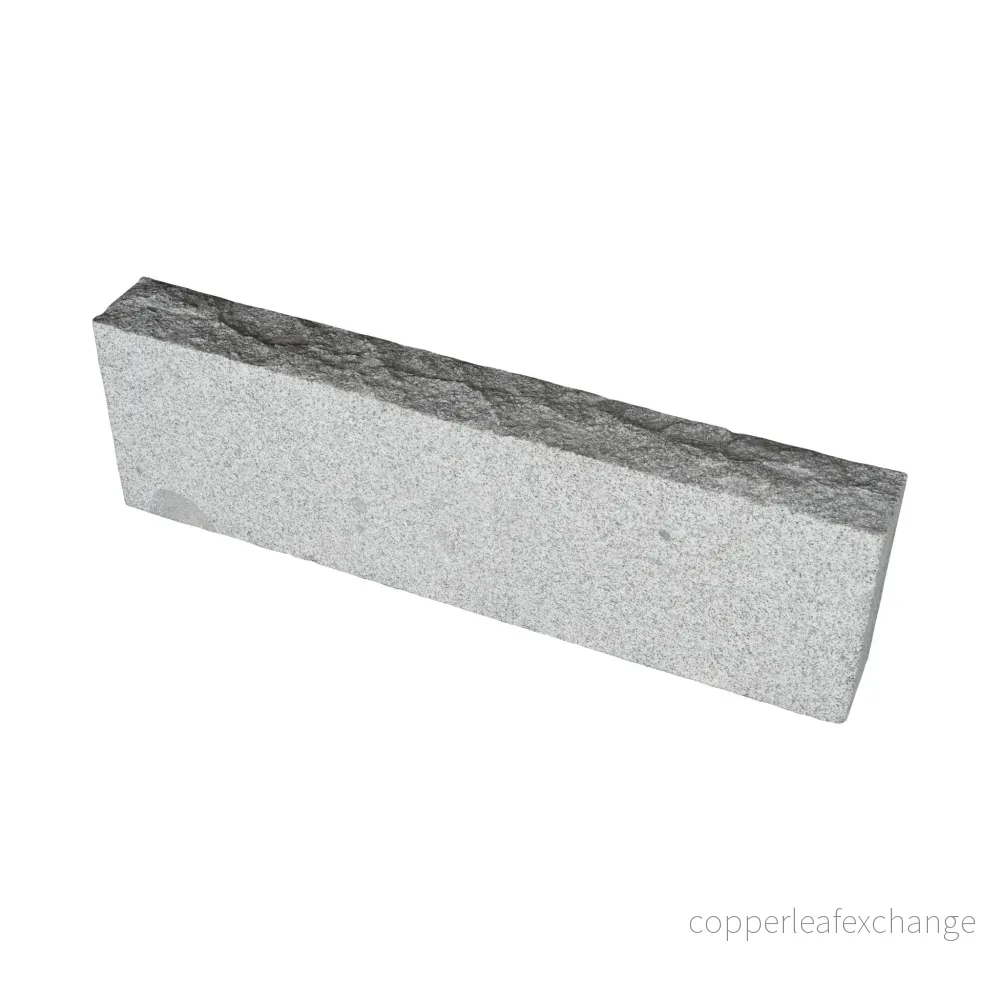 Granitkantsten Bergama RVB2 Rak Grå 700-1100 Granitkantsten Bergama RVB2 Rak Grå 700-1100