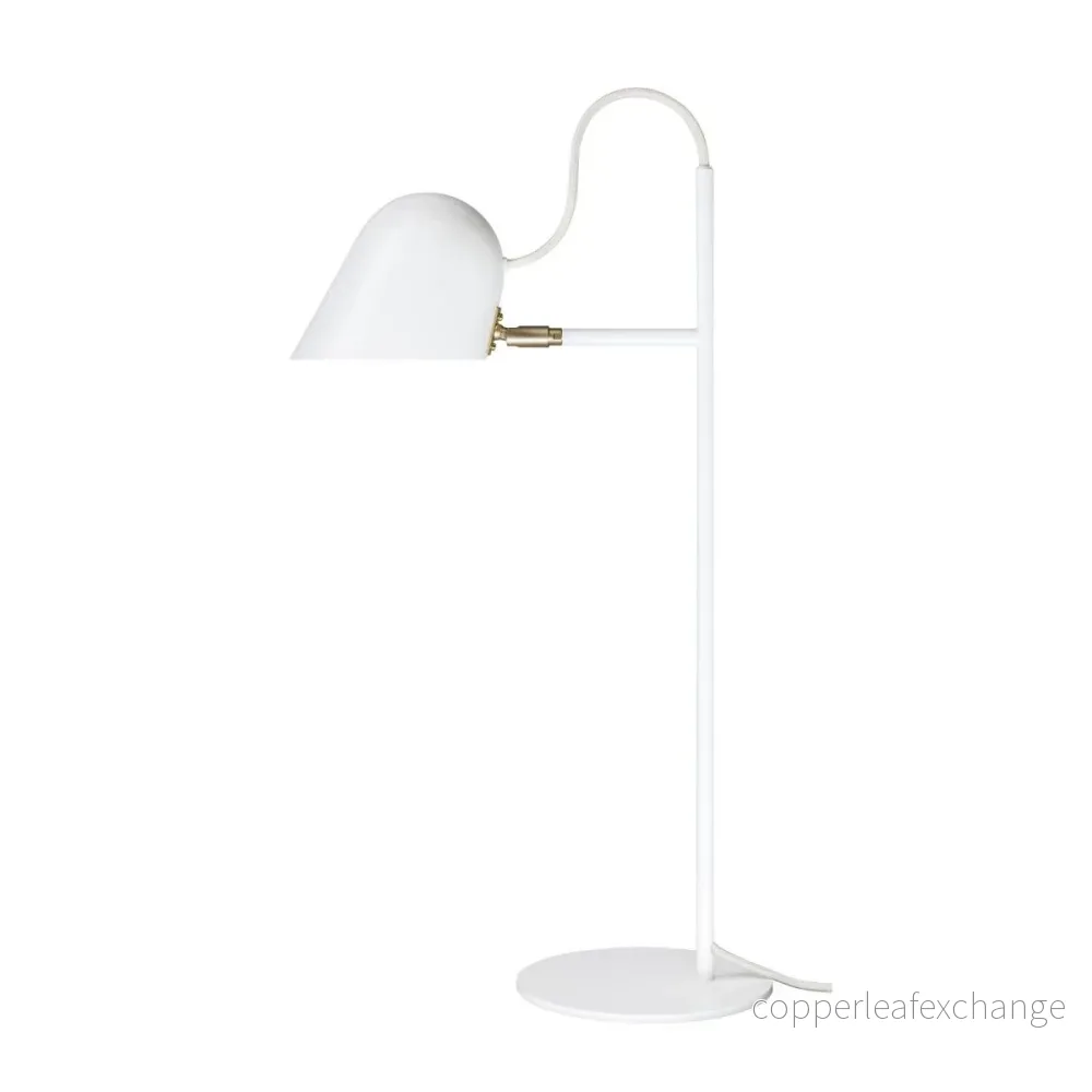 Bordslampa Streck, Vit