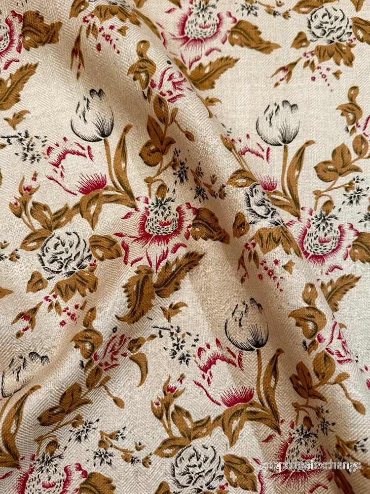 Raw Silk Floral Nature Raw Silk Floral Nature