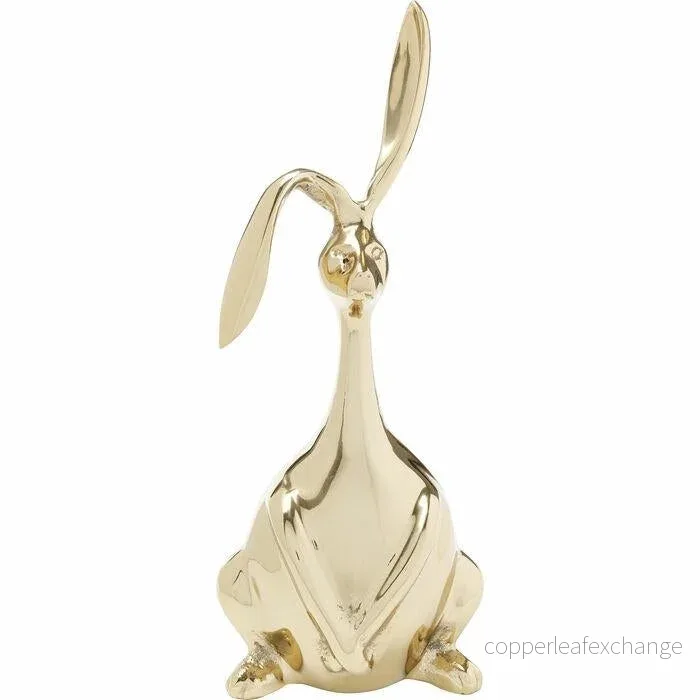 KARE dekoration BUNNY 52 cm guld