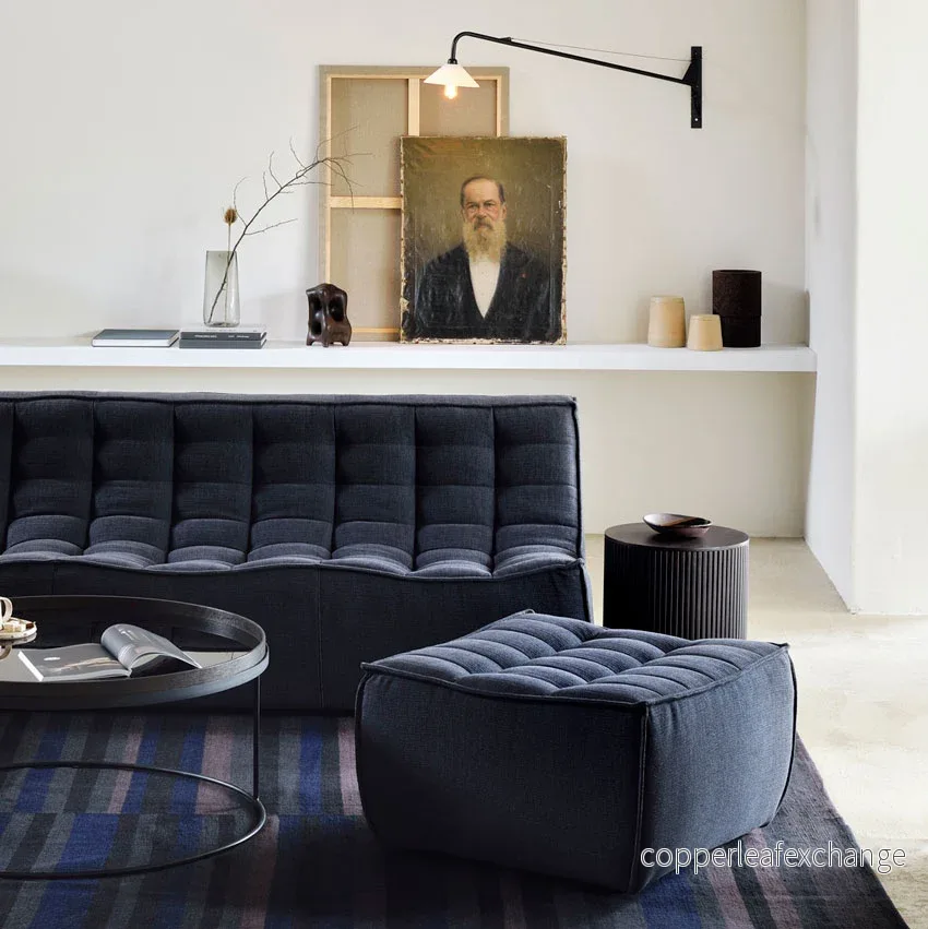 Soffa N701 3-sits, Graphite - Bild 2