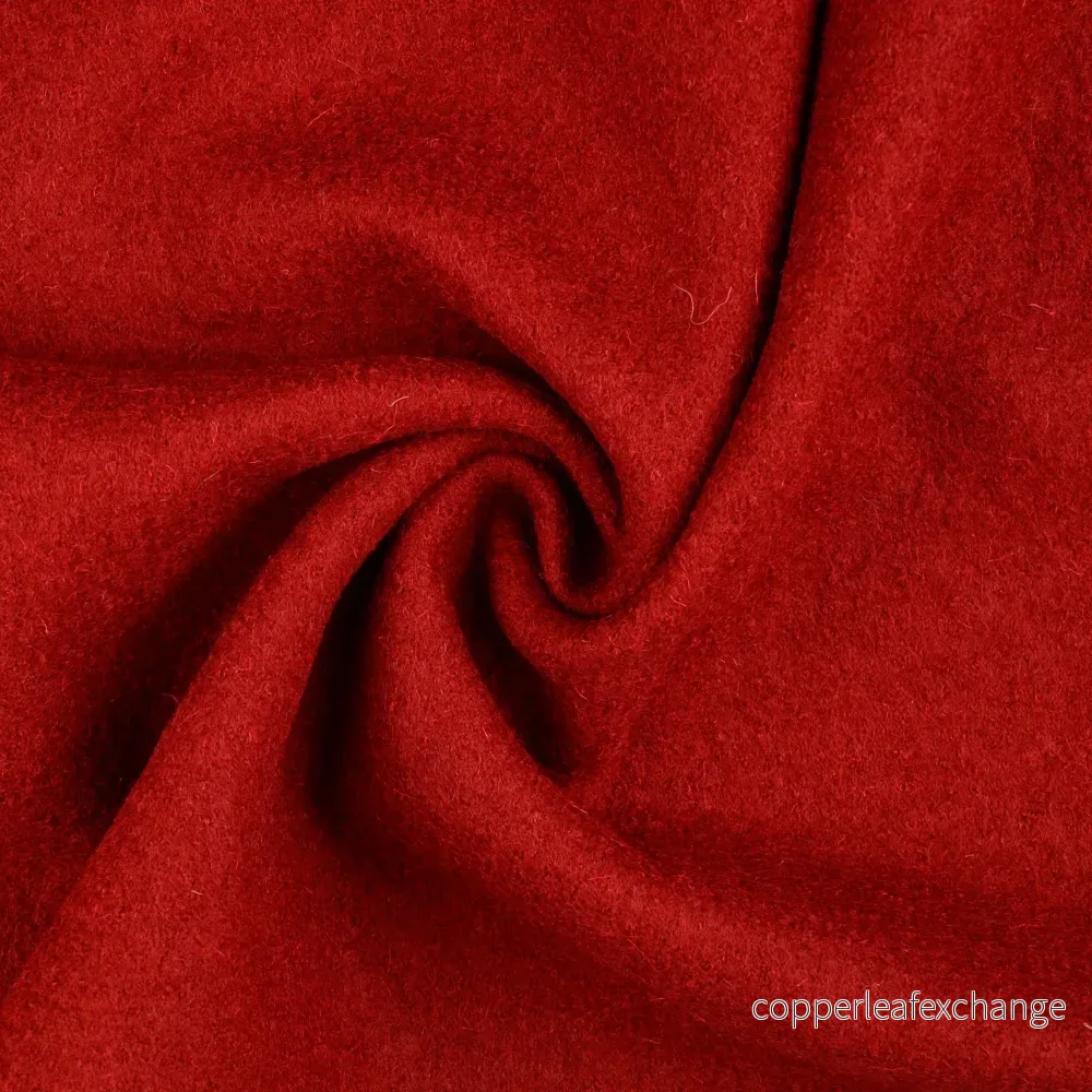 Boiled Wool – Walkloden – Red – 5019 Boiled Wool – Walkloden – Red – 5019
