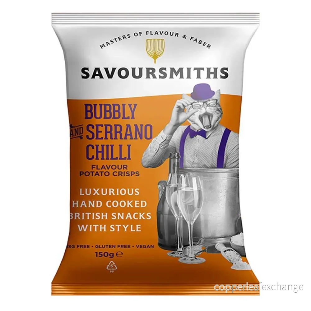 Chips med bubbel & chili 150g