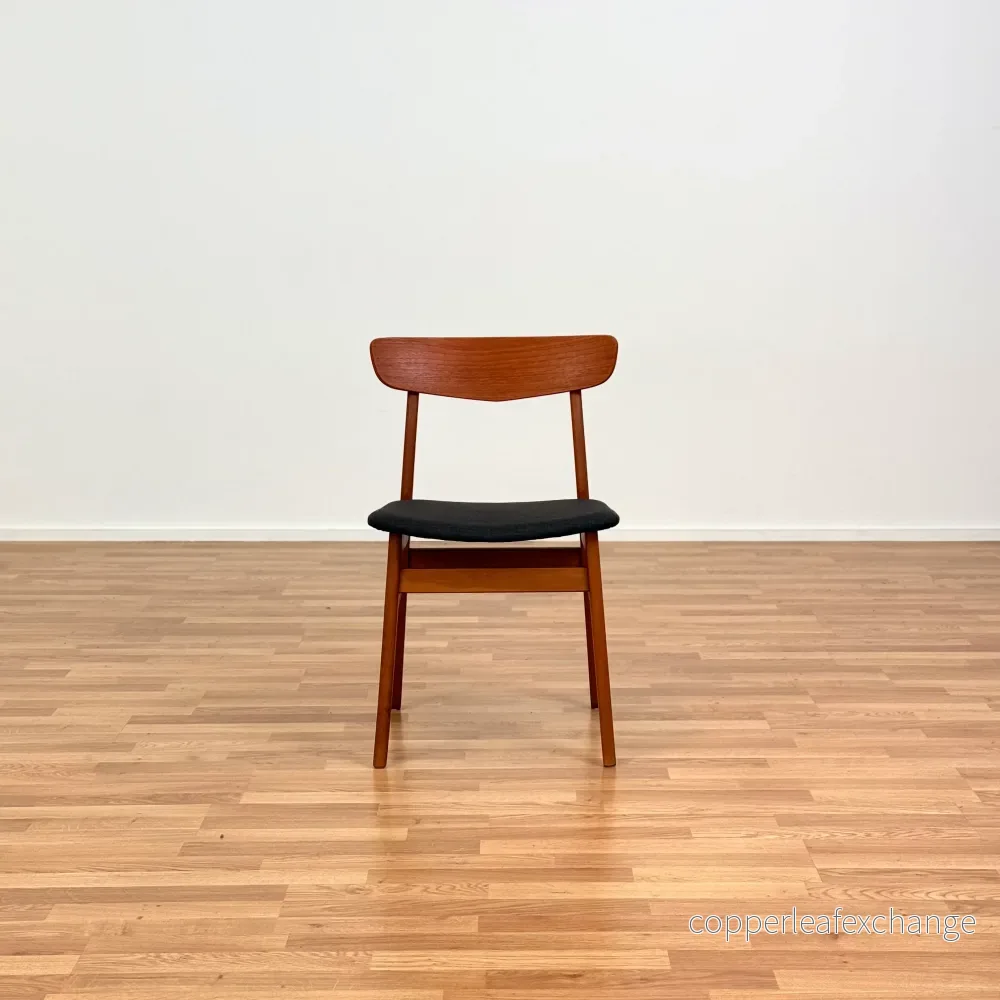 Set om 4 stolar i teak och bok från Findahl möbelfabrik, 1950-60-tal, Danmark - Bild 2
