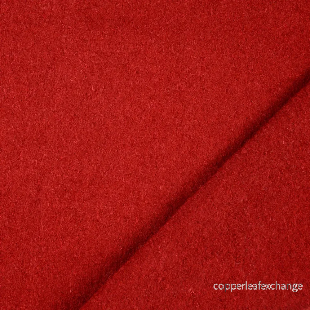 Boiled Wool - Walkloden - Red - 5019 - Bild 3