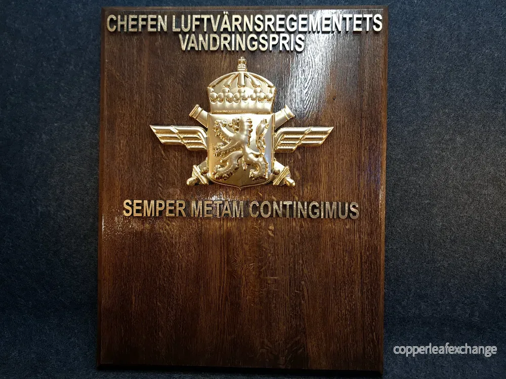 Vapensköld, vadringspris, familjvapen med text - Bild 2