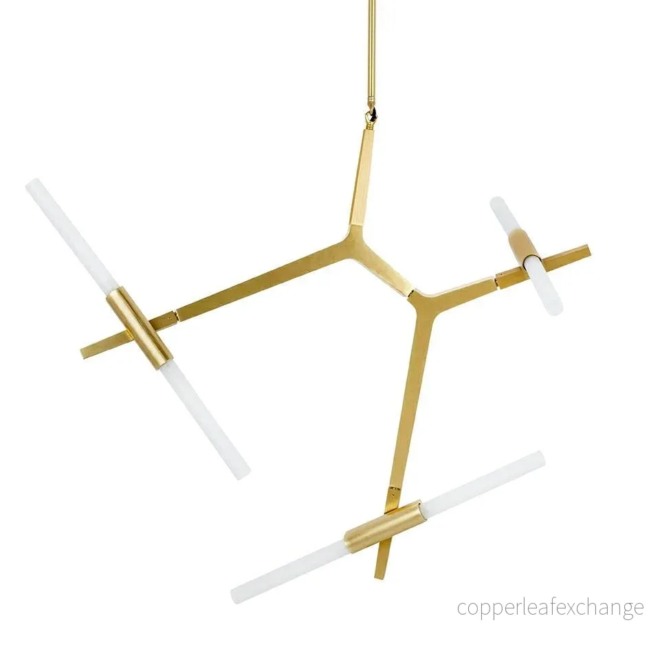 Taklampa – CANDELAR 6, guld Taklampa – CANDELAR 6, guld