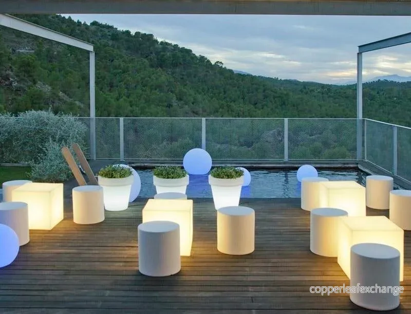 Bord New Garden – Cuby 53 Solar & Battery, Vit Bord New Garden – Cuby 53 Solar & Battery, Vit
