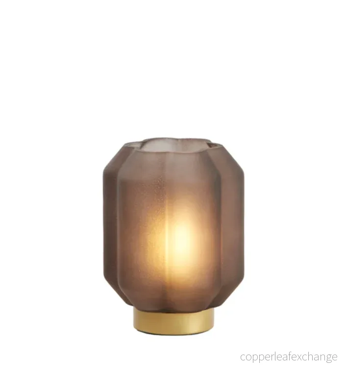 Batterilampa AURORA Small - Mörkbrun - Bild 3
