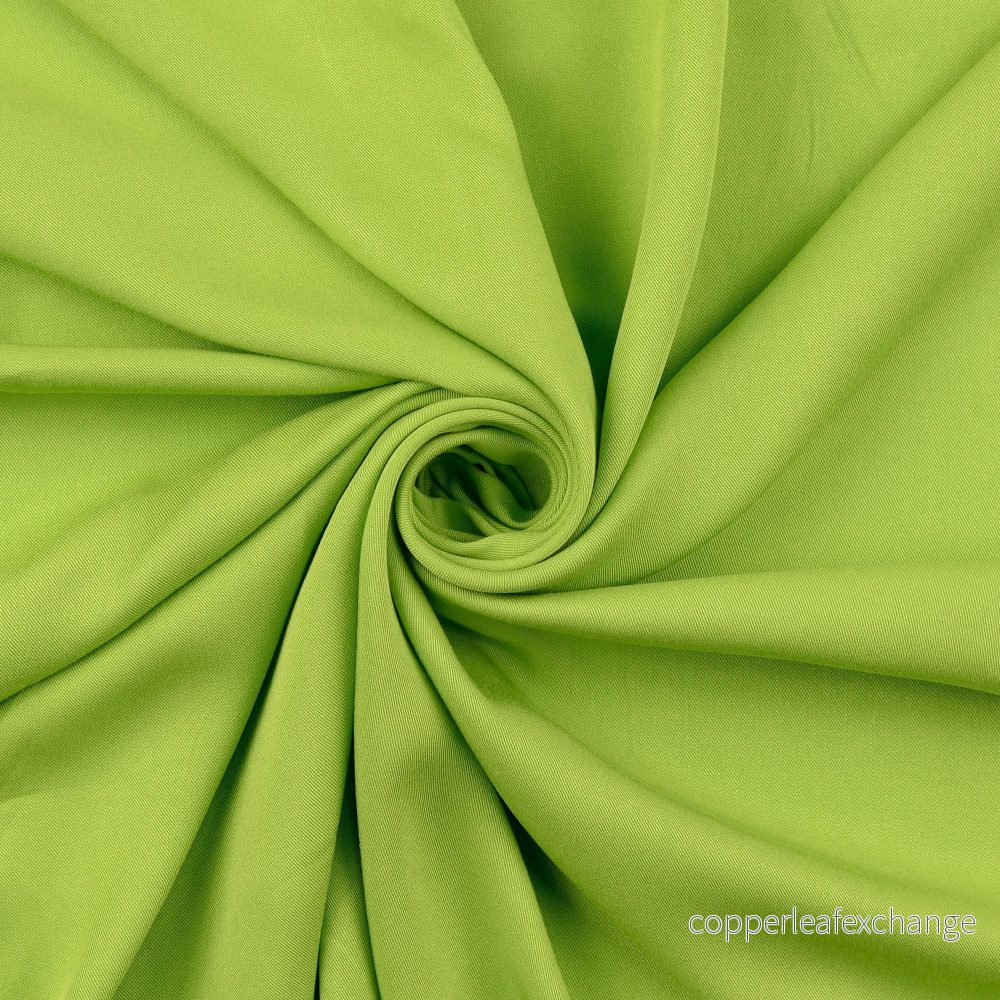 Viscose – Twill – Apple green – 5035