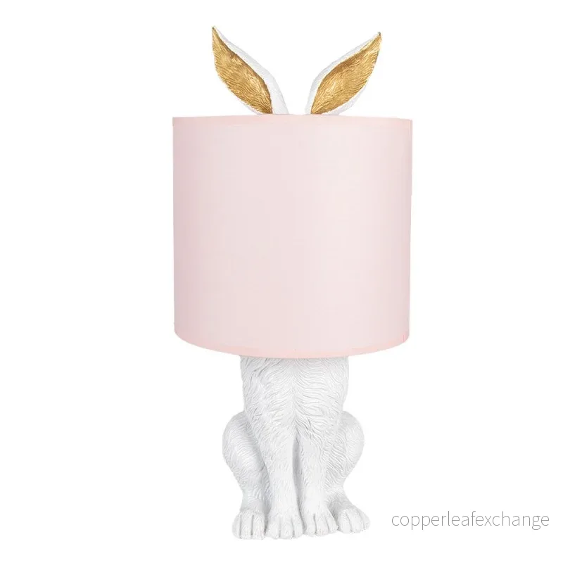 Bordslampa KURRAGÖMMA - Ljusrosa