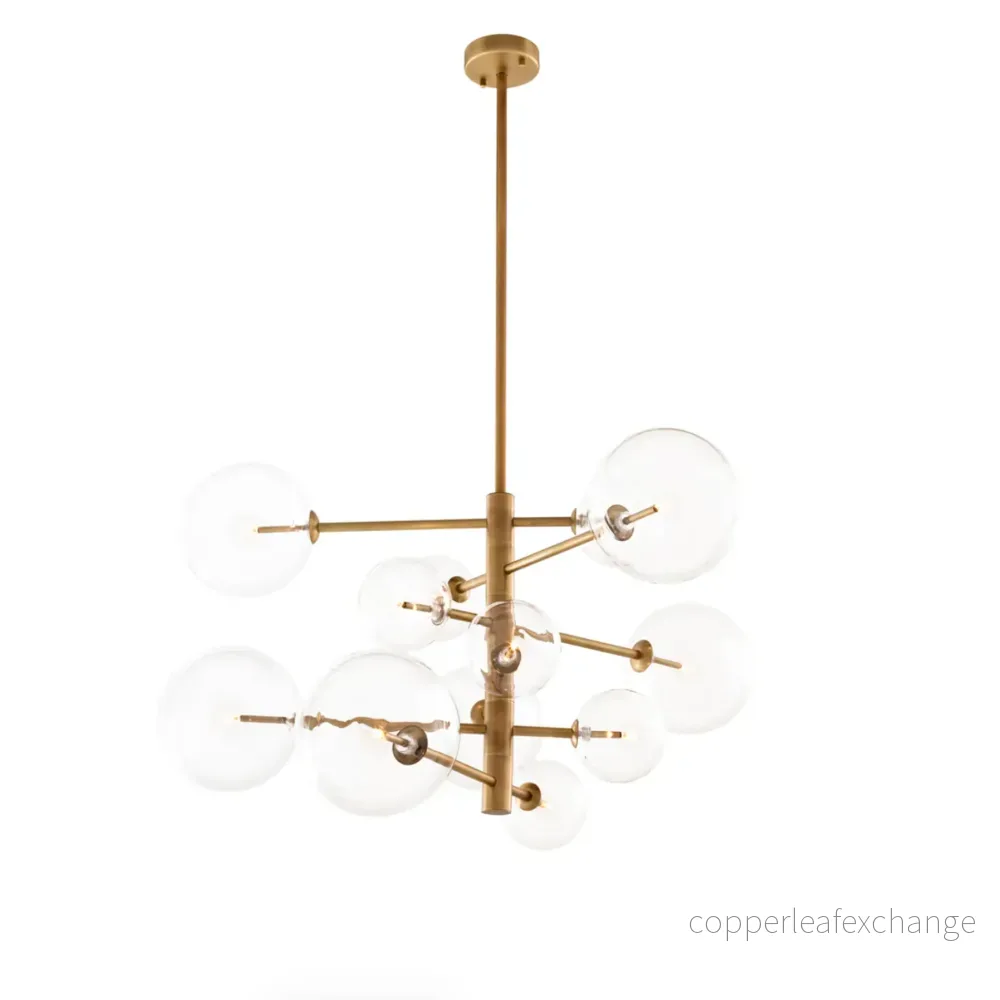 ARGENTO TAKKRONA S - Antik Mässing 90cm
