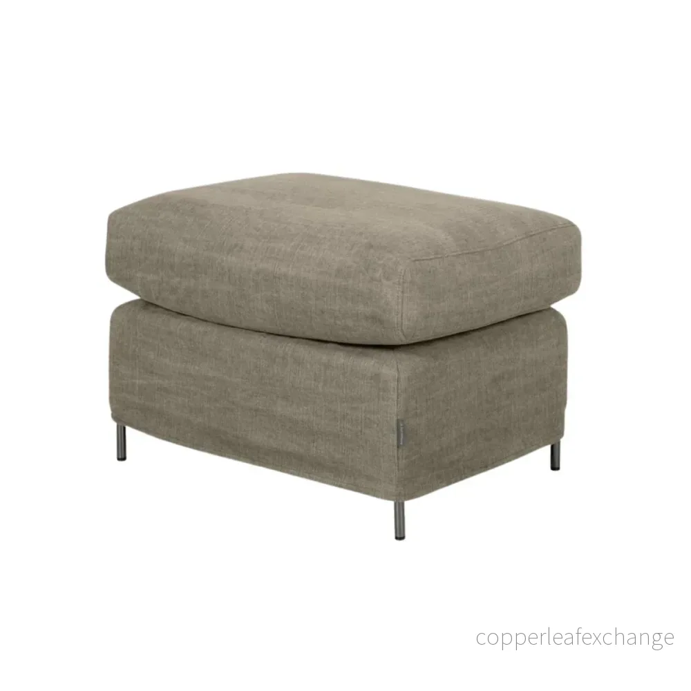 Fotpall Petito liten, Tristan Beige Fotpall Petito liten, Tristan Beige