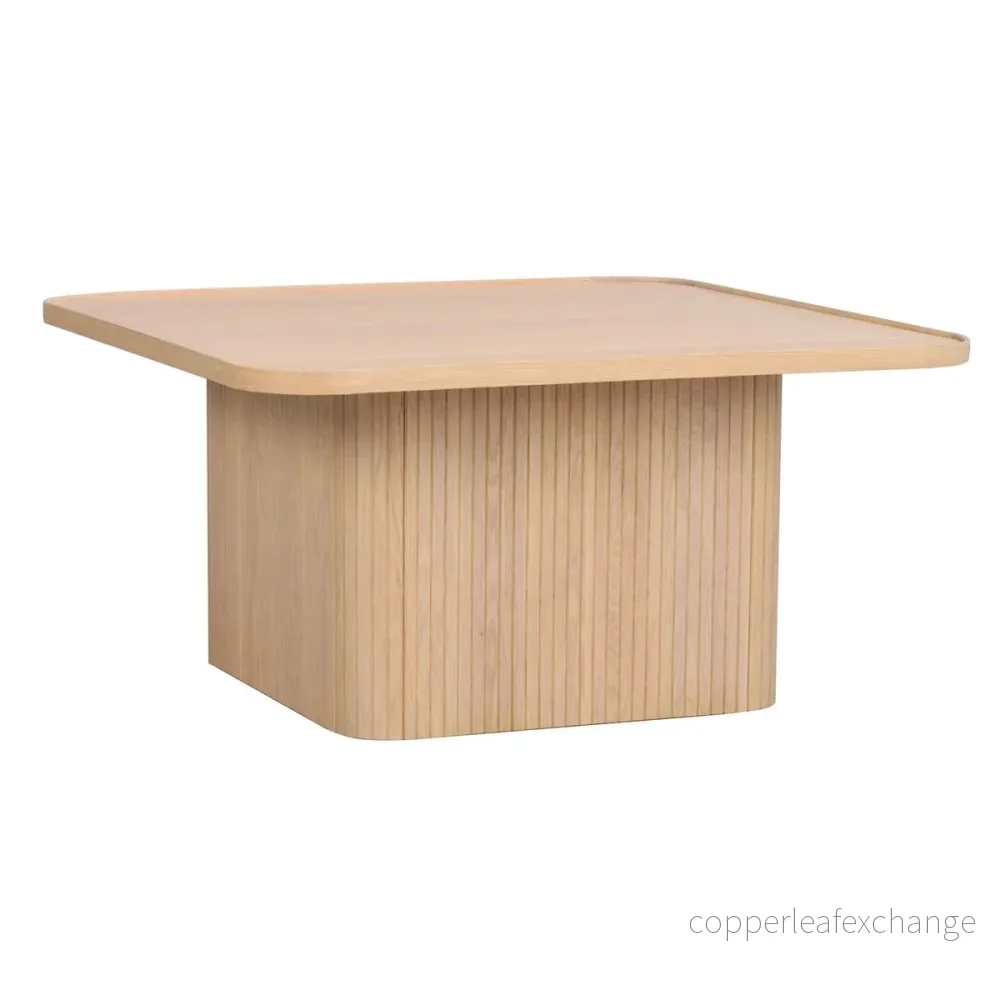 Soffbord Sullivan, vitpigmenterad ek - Bild 2