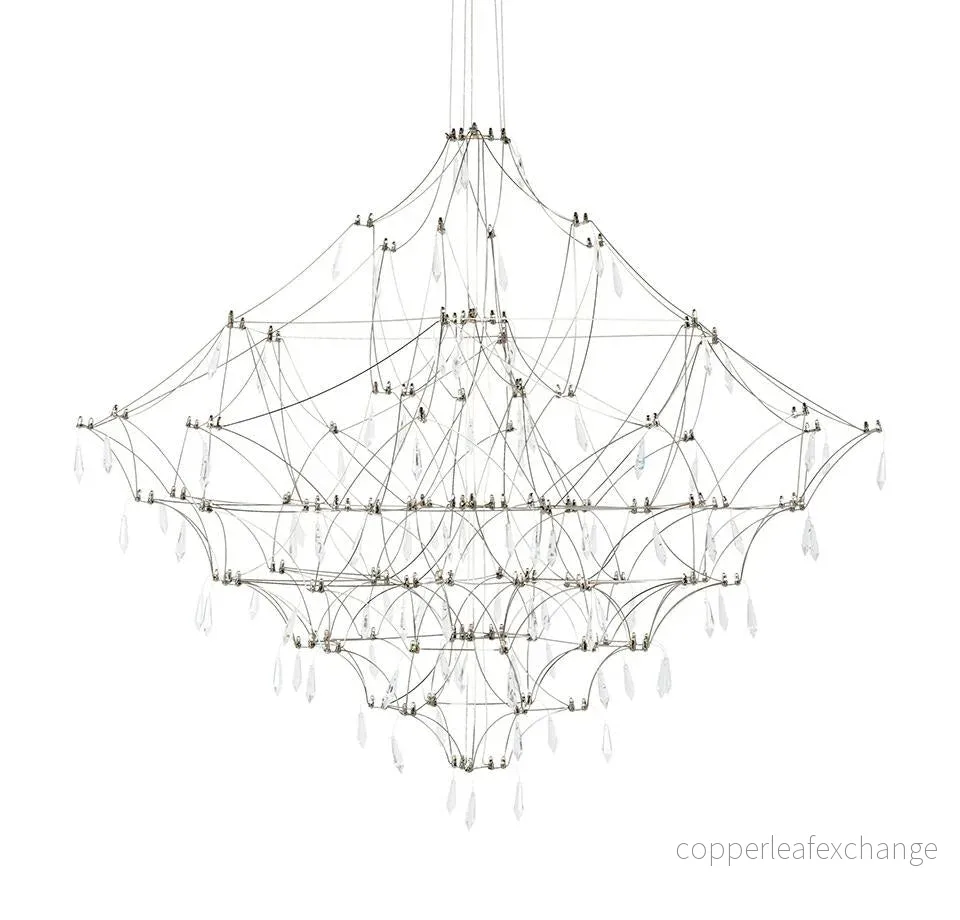 CONSTELATION 120 pendellampa – LED, borstat stål CONSTELATION 120 pendellampa – LED, borstat stål