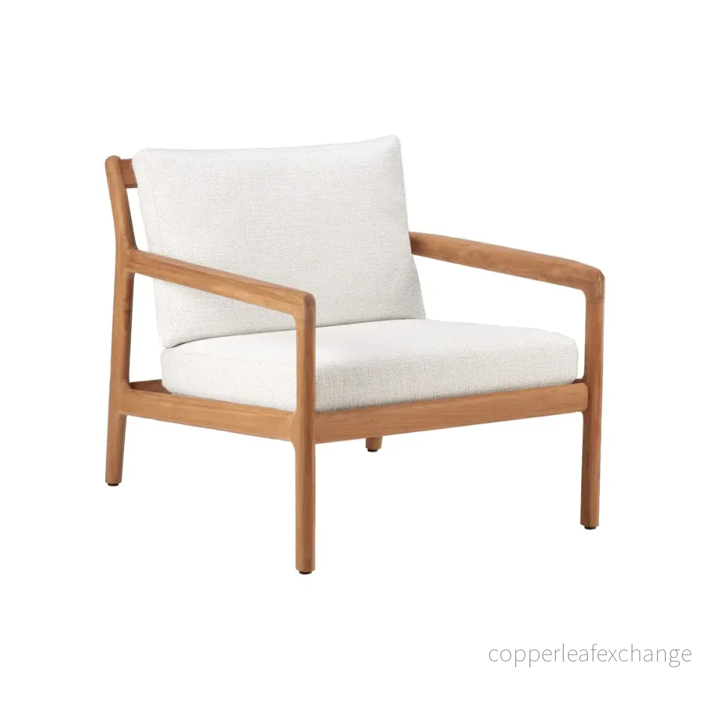 Utemöbel Loungestol Jack, Off White Utemöbel Loungestol Jack, Off White