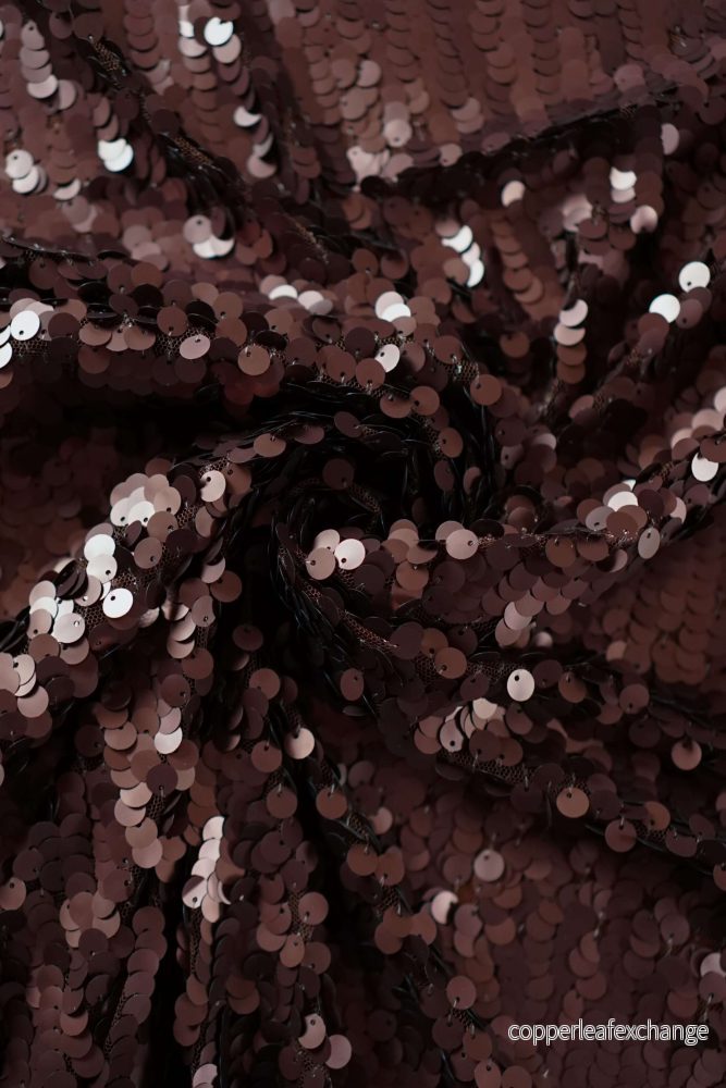 Sequins – Large – Brown, Matte finish Sequins – Large – Brown, Matte finish