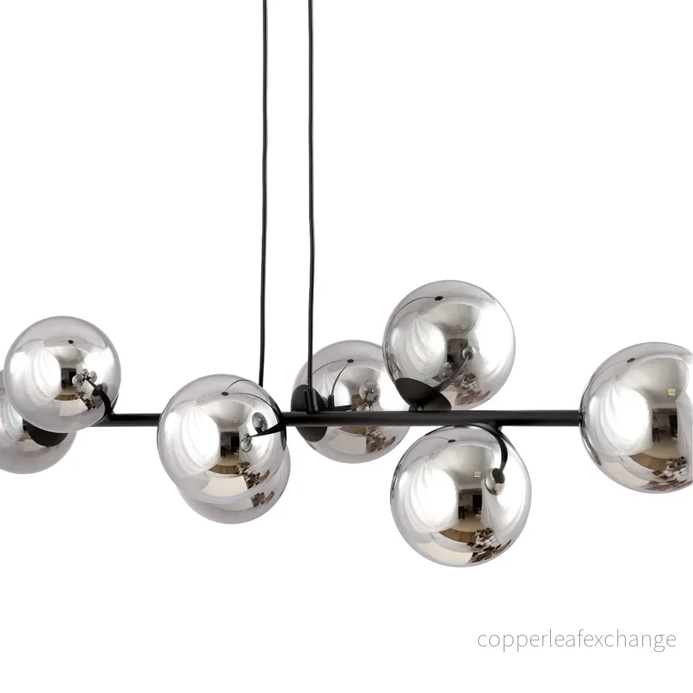 TAKLAMPA ROSSI 8 - Svart 130cm - Bild 3
