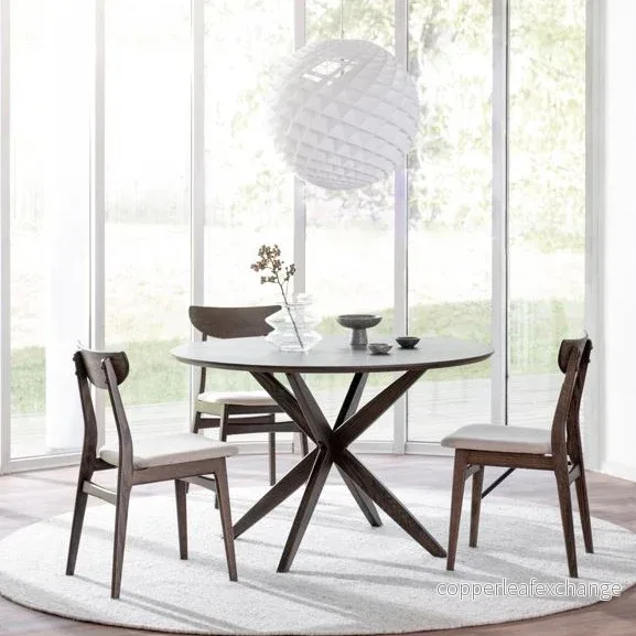 Stol Rodham Brunlackad ek, 2-pack - Bild 2