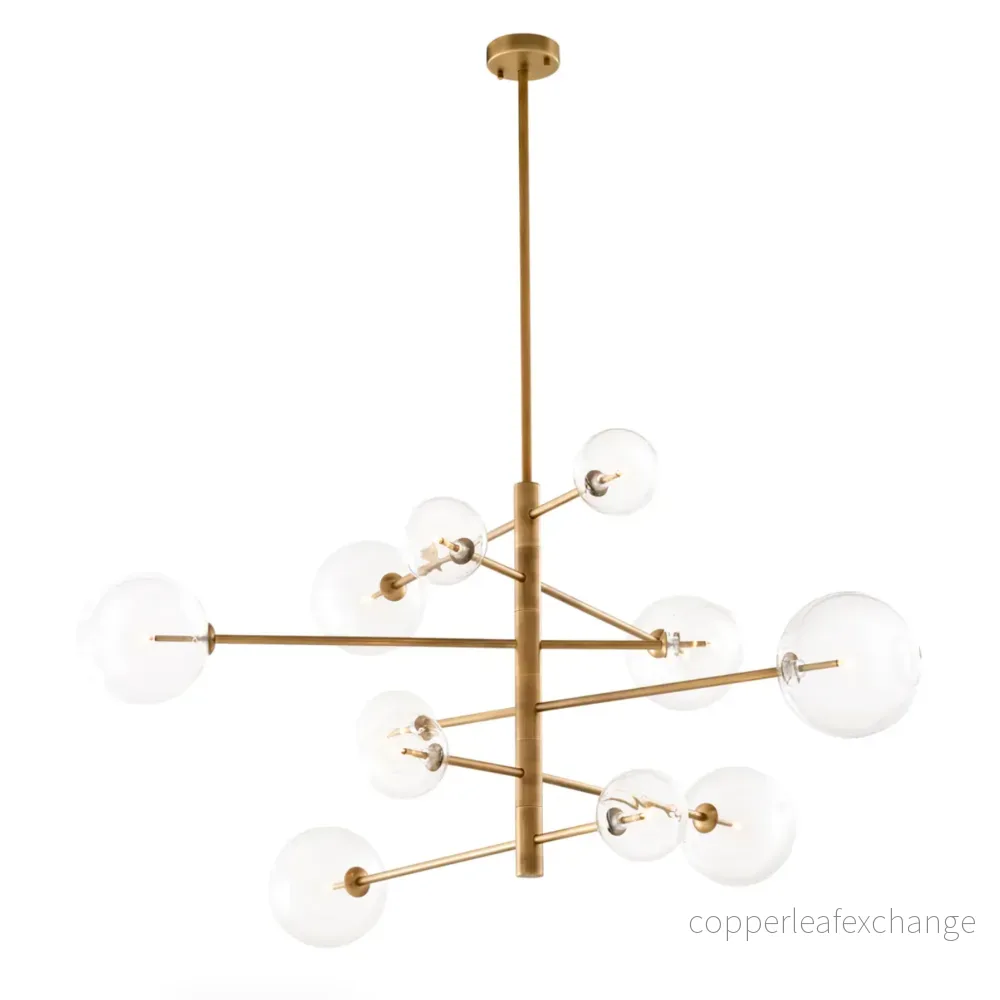 ARGENTO TAKKRONA L - Antik Mässing 130cm