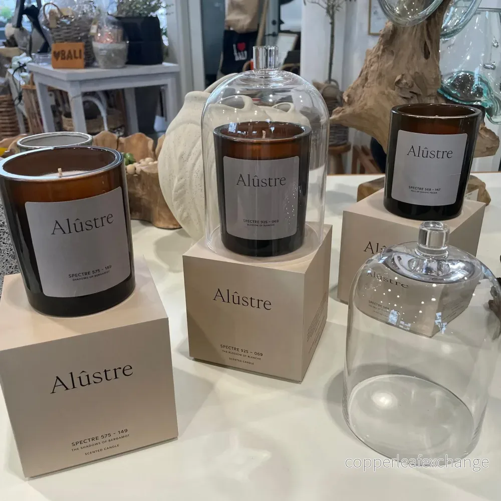 Alûstre Doftljus Specte 575 – Veganskt Naturvax 220g | 50h Brinntid