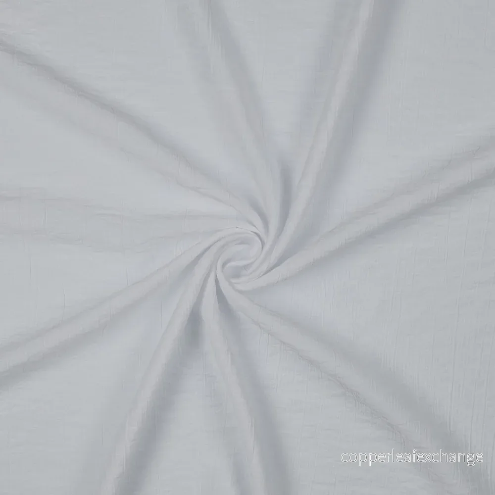 Viscose - Crinkled - White - 002 - Bild 3
