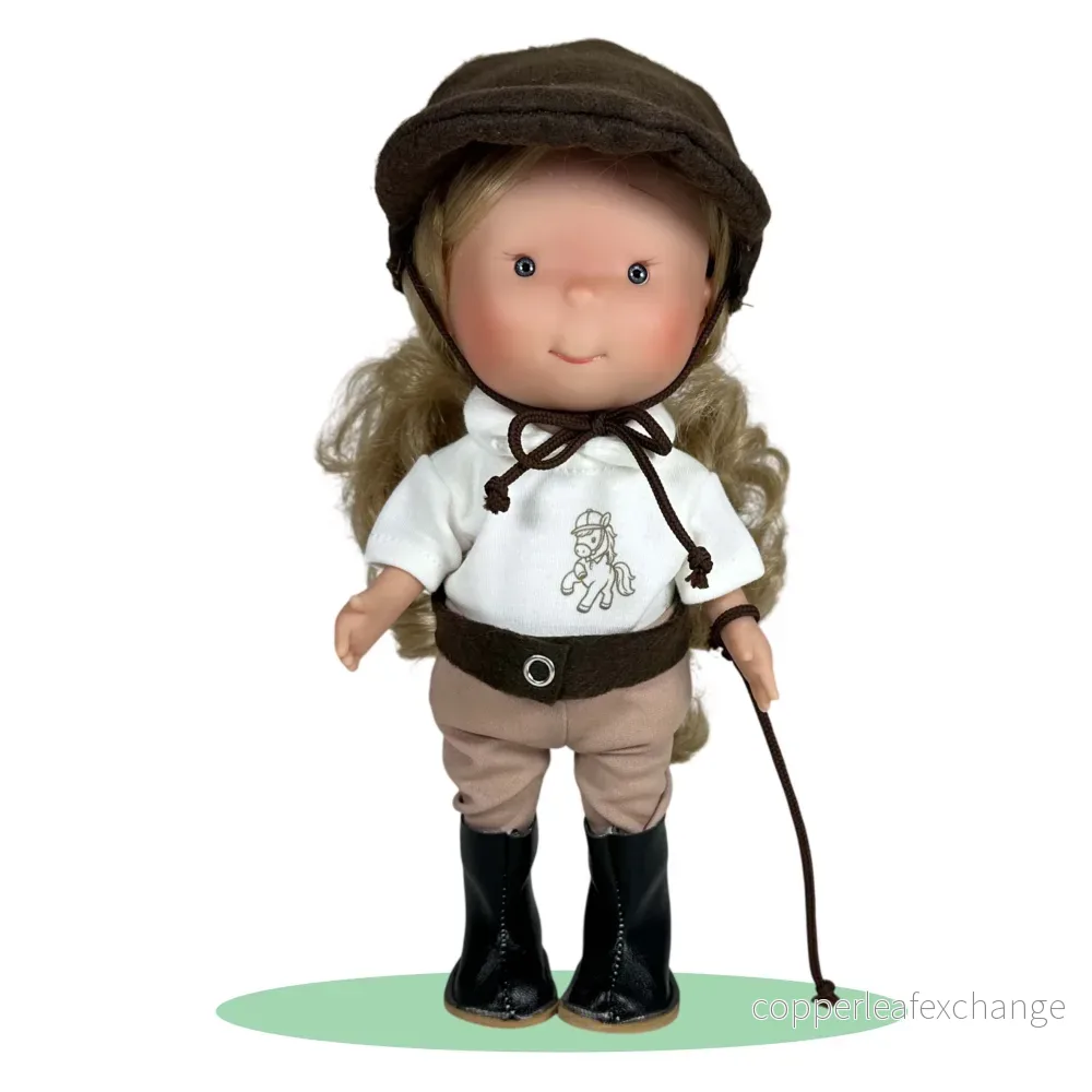 Handgjord docka Pippa Blonde – 30 cm