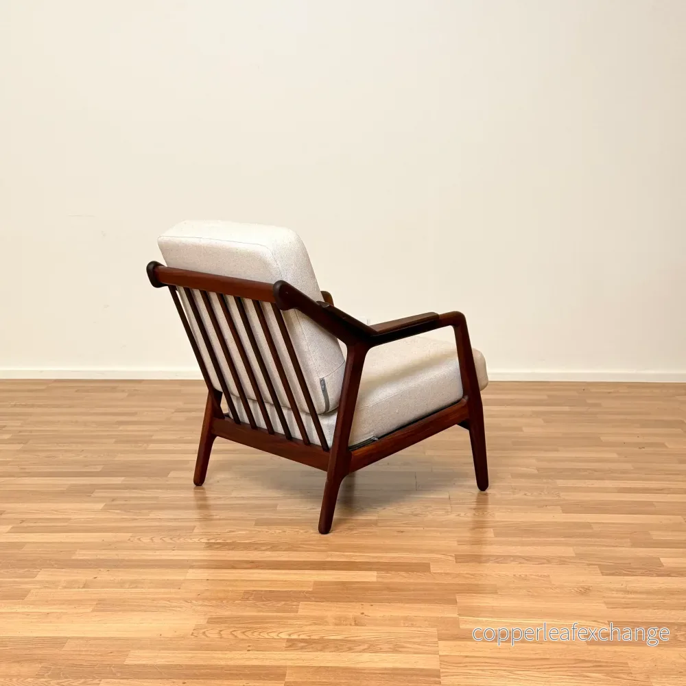Fåtölj i massiv teak av H. Brockmann-Petersen, Danmark 1950-60-tal - Bild 3