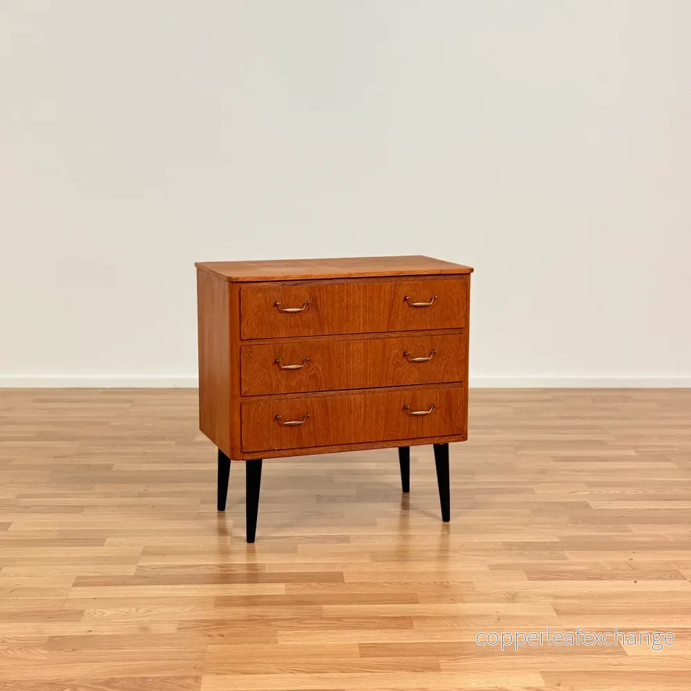 Byrå i teak, 1950-60-tal, Danmark Byrå i teak, 1950-60-tal, Danmark