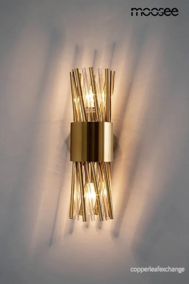 Vägglampa MOOSEE - LORENZO, guld - Bild 3
