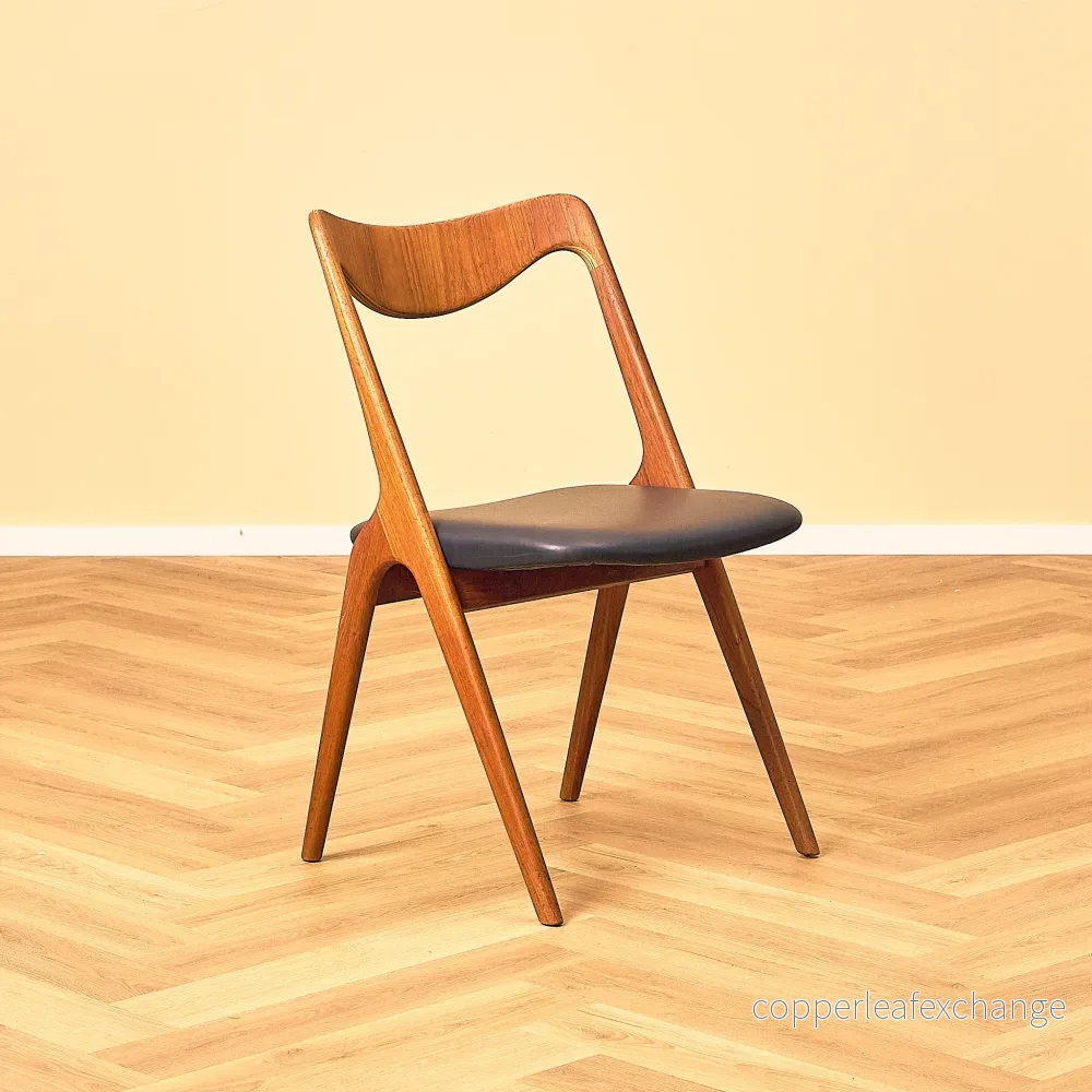 Swedish dining chairs in teak by Albin Johansson & Söner, Hyssna - Bild 2
