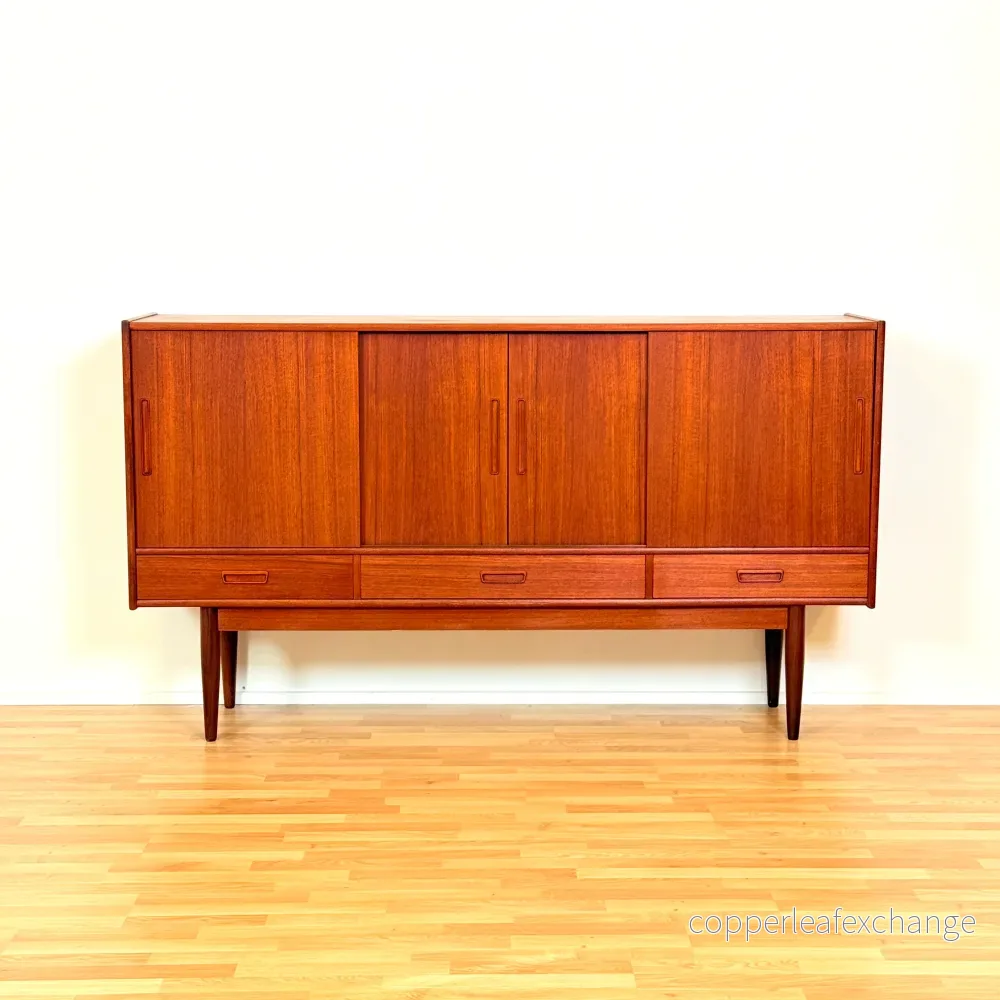Dansk högskåp i teak Dansk högskåp i teak