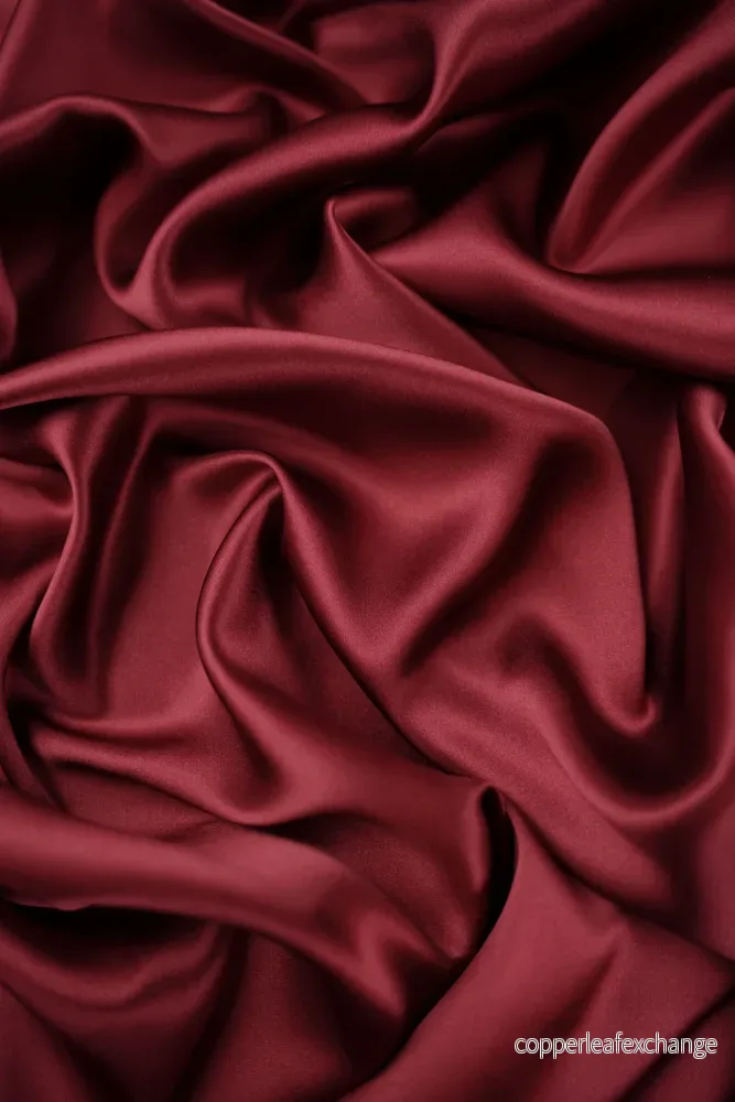 Silk Satin – Satin – Silk – Burgundy – Fg1301 Silk Satin – Satin – Silk – Burgundy – Fg1301