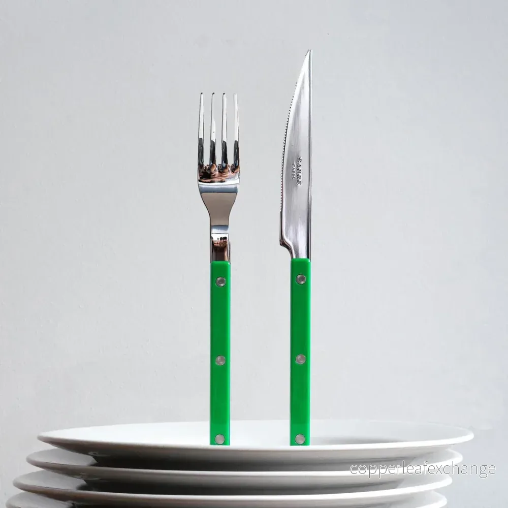 Sabre Paris Middagsgaffel Garden Green Bistrot blank - Bild 3