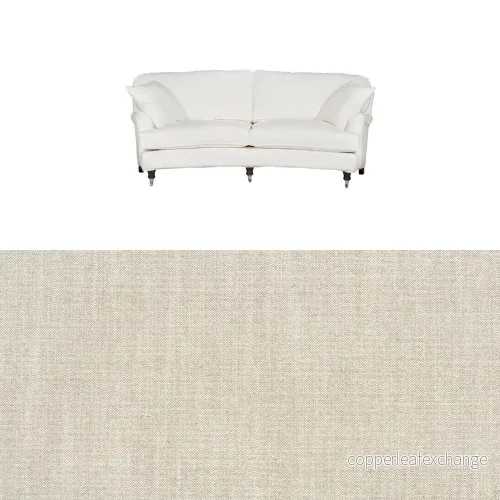 Klädsel till soffa Englesson Howard 3-sits medium svängd Tyg Dazza - Bild 2