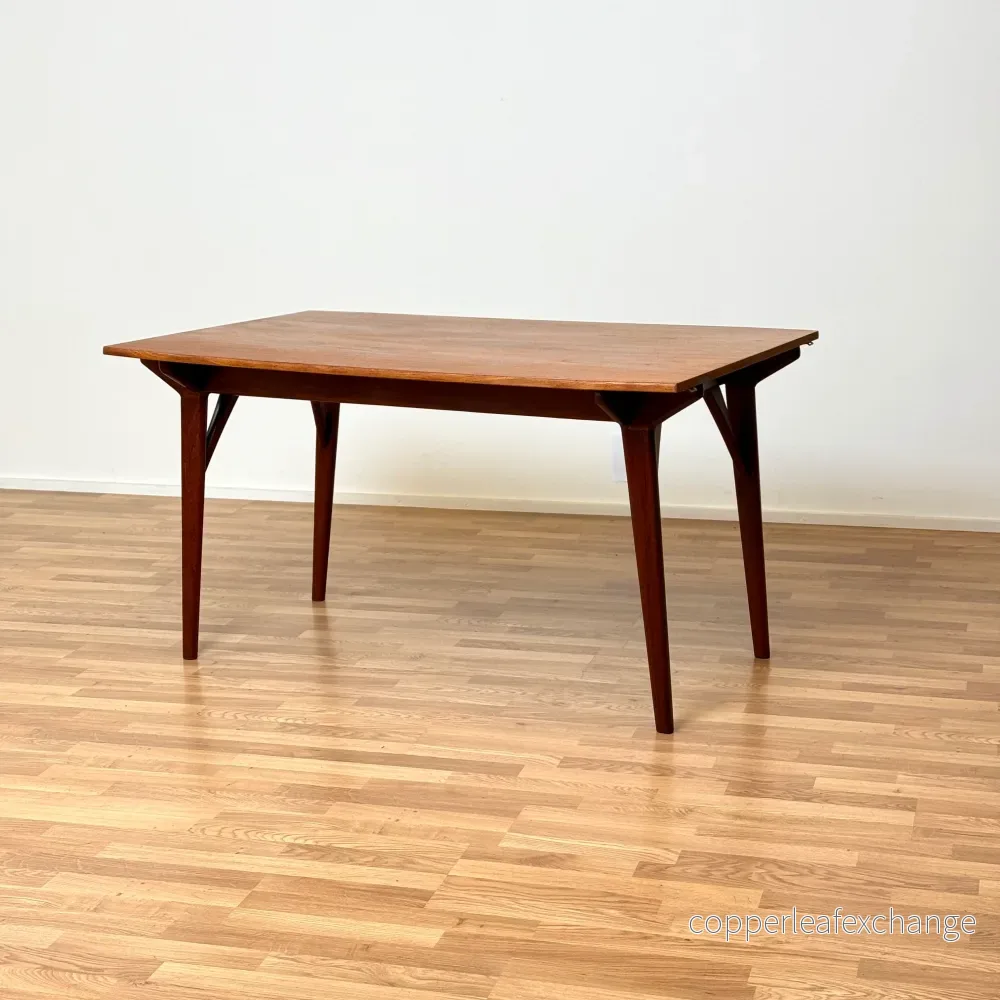 Danskt matbord i teak med klaffförlängningar - Bild 2