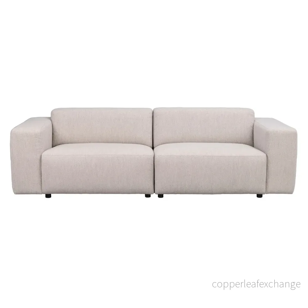 Soffa Willard, Ljusbeige Soffa Willard, Ljusbeige