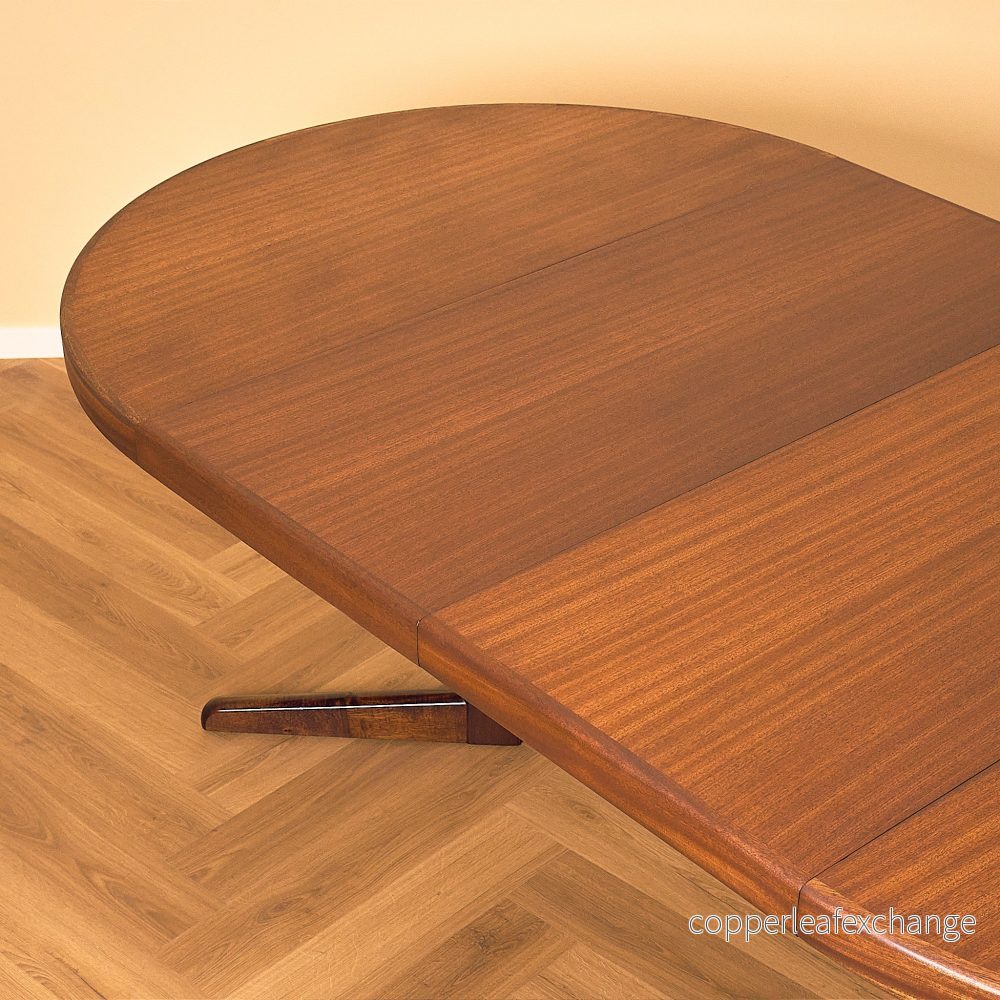 Danish round dining table in mahogany by Bramin - Bild 3